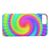 Coques Case-Mate iPhone Retro Tie Dye Hippie Psychedelic (Dos (Horizontal))