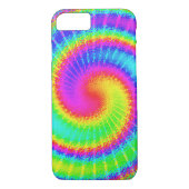 Coques Case-Mate iPhone Retro Tie Dye Hippie Psychedelic (Dos)
