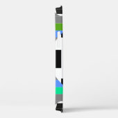 Coques Case-Mate iPhone Retro TV pas d'illustration de signal. (Verso / Droite)