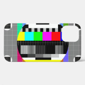 Coques Case-Mate iPhone Retro TV pas d'illustration de signal. (Verso (horizontal))