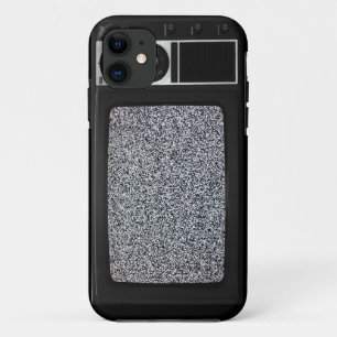Coques Pour iPhone Rétro vieille TV avec l'écran statique