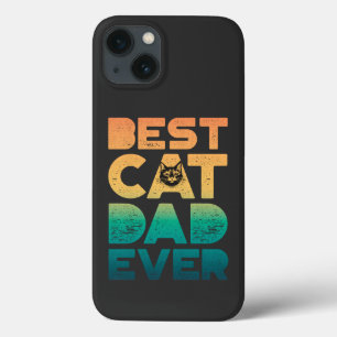 Case-Mate iPhone Case Retro Vintage Sunset Fête des pères Meilleur Chat 