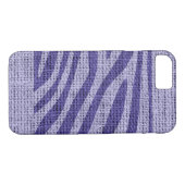 Coques Case-Mate iPhone Retro Zebra Skin Imprimer Motif Burlap Rustique #8 (Dos (Horizontal))