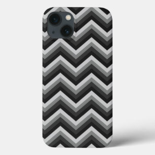 Etui iPhone 13 Rétro zigzag Chevron de motif