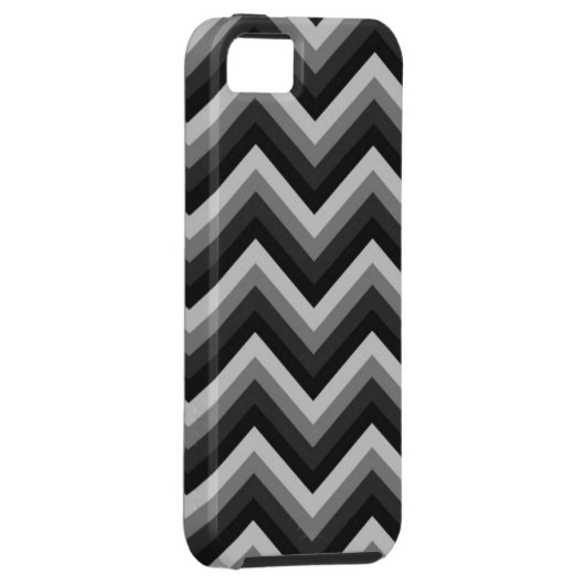 Coques Case-Mate iPhone Rétro zigzag Chevron de motif (Dos/Droit)