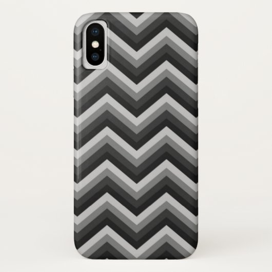 Coques Case-Mate iPhone Rétro zigzag Chevron de motif (Dos)