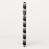 Coques Case-Mate iPhone Rétro zigzag Chevron de motif (Dos/Droite)