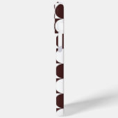 Coques Case-Mate iPhone RetroCircle Havana Brown Edition (Verso / Gauche)