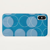 Coques Case-Mate iPhone Rétros cercles (Dos (Horizontal))