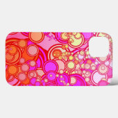 Coques Case-Mate iPhone Rétros cercles (Verso (horizontal))