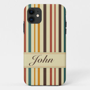 Coques Pour iPhone Rétros rayures de sensation