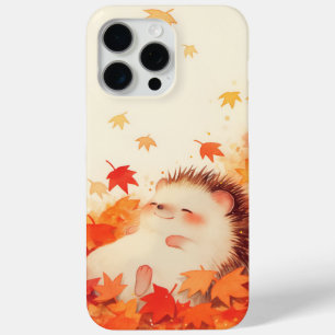 Coque iPhone 15 Pro Max Rêve Automnal du Hérisson