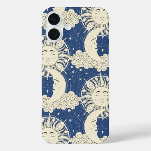 Coques Case-Mate iPhone rêve bohème bleu (Verso)