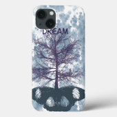 Coques Case-Mate iPhone Rêve d'arbre papillon (Verso)