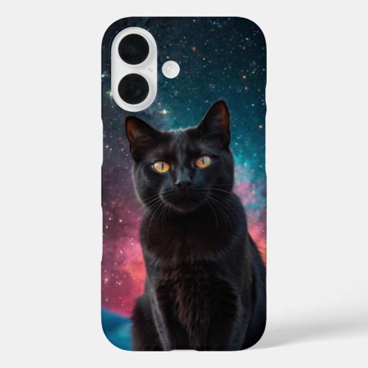 Coques Case-Mate iPhone Rêve de chat de galaxie (Verso)