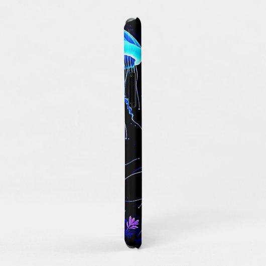 Coques Case-Mate iPhone Rêve de méduse bioluminescente (Dos/Droite)