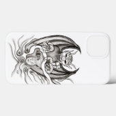 Coques Case-Mate iPhone Rêve de minuit - démons (Verso (horizontal))