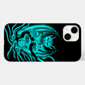 Coques Case-Mate iPhone Rêve de minuit - démons (Verso (horizontal))