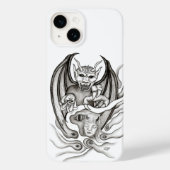 Coques Case-Mate iPhone Rêve de minuit - démons (Verso)