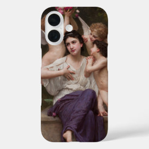 Coques iPhone 16 Rêve de printemps, Dream of Spring par Bouguereau