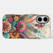 Coques Case-Mate iPhone Rêve floral bohème (Verso (horizontal))