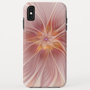 Case-Mate iPhone Case Rêve floral rose doux Fleur d'art fractal Abstrait