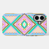 Coques Case-Mate iPhone Rêve Pastel Électrique Kaléidoscope (Verso (horizontal))