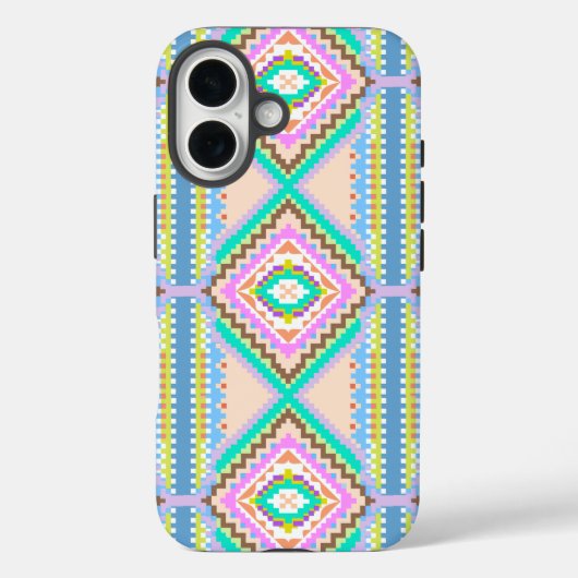 Coques Case-Mate iPhone Rêve pastel électrique kaléidoscope (Verso)