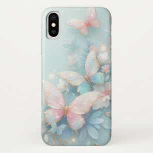 Case-Mate iPhone Case Rêve : Pastel scintillant bleu & rose Butte