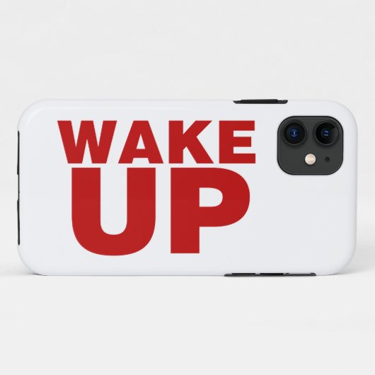 Coques Case-Mate iPhone Réveiller le rouge (Dos (Horizontal))