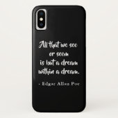 Coques Case-Mate iPhone Rêver Dans Un Rêve Edgar Allan Poe (Dos)