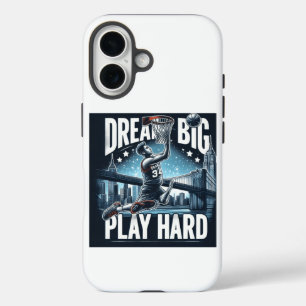 Coques iPhone 16 Rêver grand, jouer dur