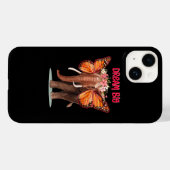 Coques Case-Mate iPhone Rêver Gros Comme Un Inspirationnel Éléphant (Verso (horizontal))