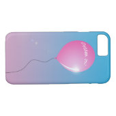 Coques Case-Mate iPhone Rêver sur Citer Ballon rose dans le ciel inspiré (Dos (Horizontal))