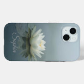 Coques Case-Mate iPhone Reverie tranquille - Lys d'eau blanche dans Mis du (Verso (horizontal))