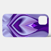 Coques Case-Mate iPhone Rêves arc-en-ciel à fleurs violettes (Verso (horizontal))