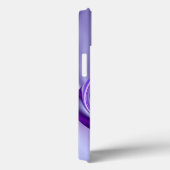 Coques Case-Mate iPhone Rêves arc-en-ciel à fleurs violettes (Verso / Droite)