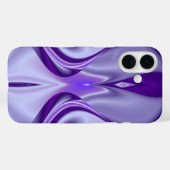 Coques Case-Mate iPhone Rêves arc-en-ciel à fleurs violettes (Verso (horizontal))