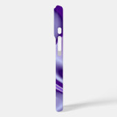 Coques Case-Mate iPhone Rêves arc-en-ciel à fleurs violettes (Verso / Gauche)