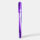 Coques Case-Mate iPhone Rêves arc-en-ciel à fleurs violettes (Verso / Gauche)