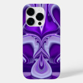 Coques Case-Mate iPhone Rêves arc-en-ciel à fleurs violettes (Verso)