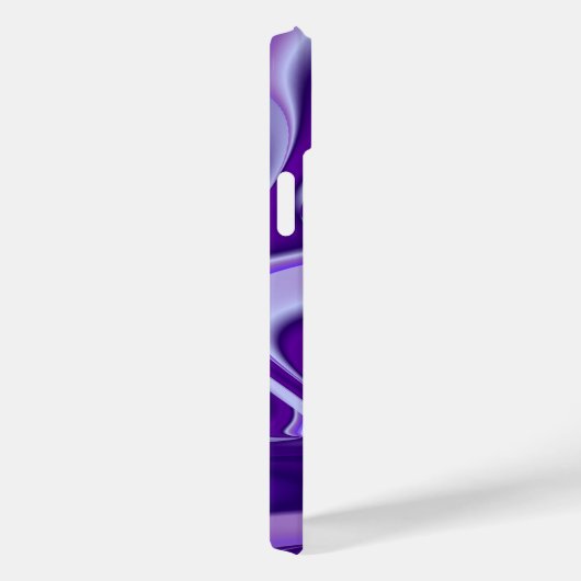 Coques Case-Mate iPhone Rêves arc-en-ciel à fleurs violettes (Verso / Droite)