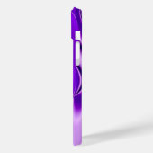 Coques Case-Mate iPhone Rêves arc-en-ciel violet 3D, Alien (Verso / Gauche)