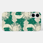 Coques Case-Mate iPhone rêves bohèmes verts (Verso (horizontal))