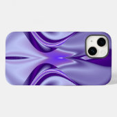 Coques Case-Mate iPhone Rêves de fleurs violettes (Verso (horizontal))