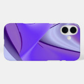 Coques Case-Mate iPhone Rêves de fleurs violettes (Verso (horizontal))
