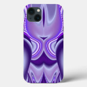 Coques Case-Mate iPhone Rêves de fleurs violettes (Verso)