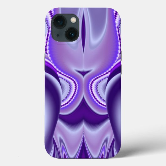 Coques Case-Mate iPhone Rêves de fleurs violettes (Verso)