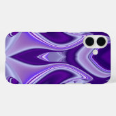 Coques Case-Mate iPhone Rêves de fleurs violettes (Verso (horizontal))