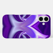 Coques Case-Mate iPhone Rêves de fleurs violettes (Verso (horizontal))